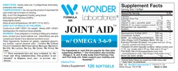 Label for Joint Aid w/ Omega 3-6-9