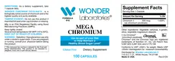 Label for Mega Chromium