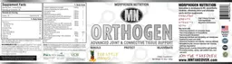Label for Orthogen Pineapple Mango
