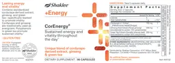 Label for +Energy CorEnergy