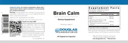 Label for Brain Calm