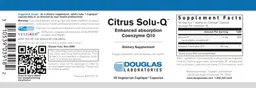 Label for Citrus Solu-Q