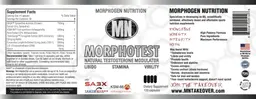 Label for Morphotest