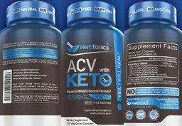 Label for ACV with Keto
