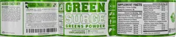 Label for Green Surge Unflavored