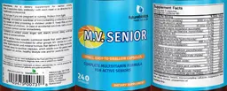 Label for M.V. Senior
