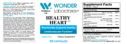 Label for Healthy Heart