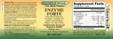 Label for Enzyme Forte