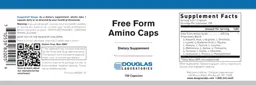 Label for Free Form Amino Caps