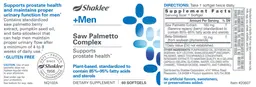 Label for +Men Saw Palmetto Complex