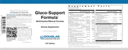 Label for Gluco-Support Formula