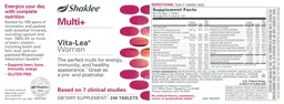 Label for Multi+ Vita-Lea Women