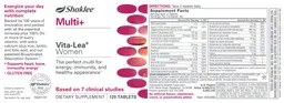 Label for Multi+ Vita-Lea Women