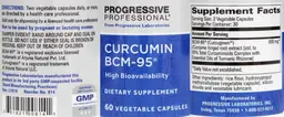 Label for Curcumin BCM-95