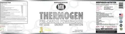 Label for Thermogen Country Lemonade