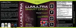 Label for Smart Drink Mixed Berry Flavor