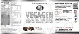 Label for Vegagen Almond Bliss
