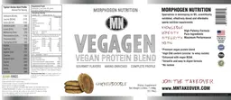 Label for Vegagen Snickerdoodle