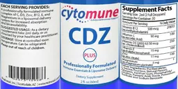 Label for Cytomune CDZ Plus