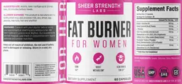 Label for Fat Burner for Women