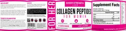 Label for Collagen Peptides for Women Unflavored