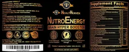 Label for NutroEnergy Brain Hyper Booster