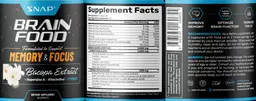 Label for Brain Food