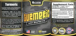 Label for Turmeric
