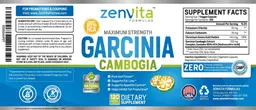 Label for Garcinia Cambogia