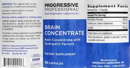 Label for Brain Concentrate