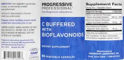Label for C Buffered with Bioflavonoids