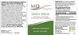 Label for DHEA Spray