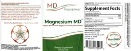 Label for Magnesium MD