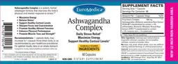 Label for Ashwagandha Complex