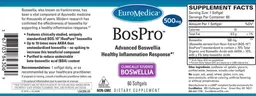 Label for BosPro 500 mg