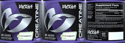 Label for Creatine Grape Flavor
