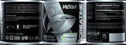 Label for Creatine Unflavored