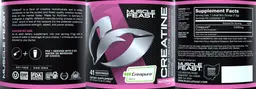 Label for Creatine Watermelon Flavor