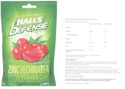 Label for Defense Harvest Cherry