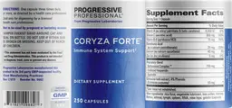 Label for Coryza Forte
