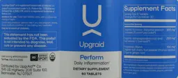 Label for Perform
