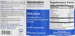 Label for EPA-DHA 1000 mg