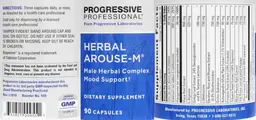 Label for Herbal Arouse-M