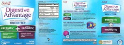 Label for Prebiotic Fiber + Daily Probiotic