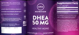 Label for DHEA 50 mg