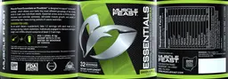 Label for Essentials Green Apple Flavor