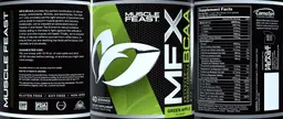 Label for MFX BCAA Green Apple Flavor