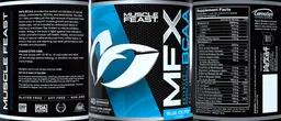 Label for MFX BCAA Blue Ice Pop Flavor