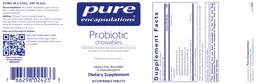 Probiotic Chewables Natural Berry-Cherry