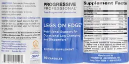 Label for Legs on Edge